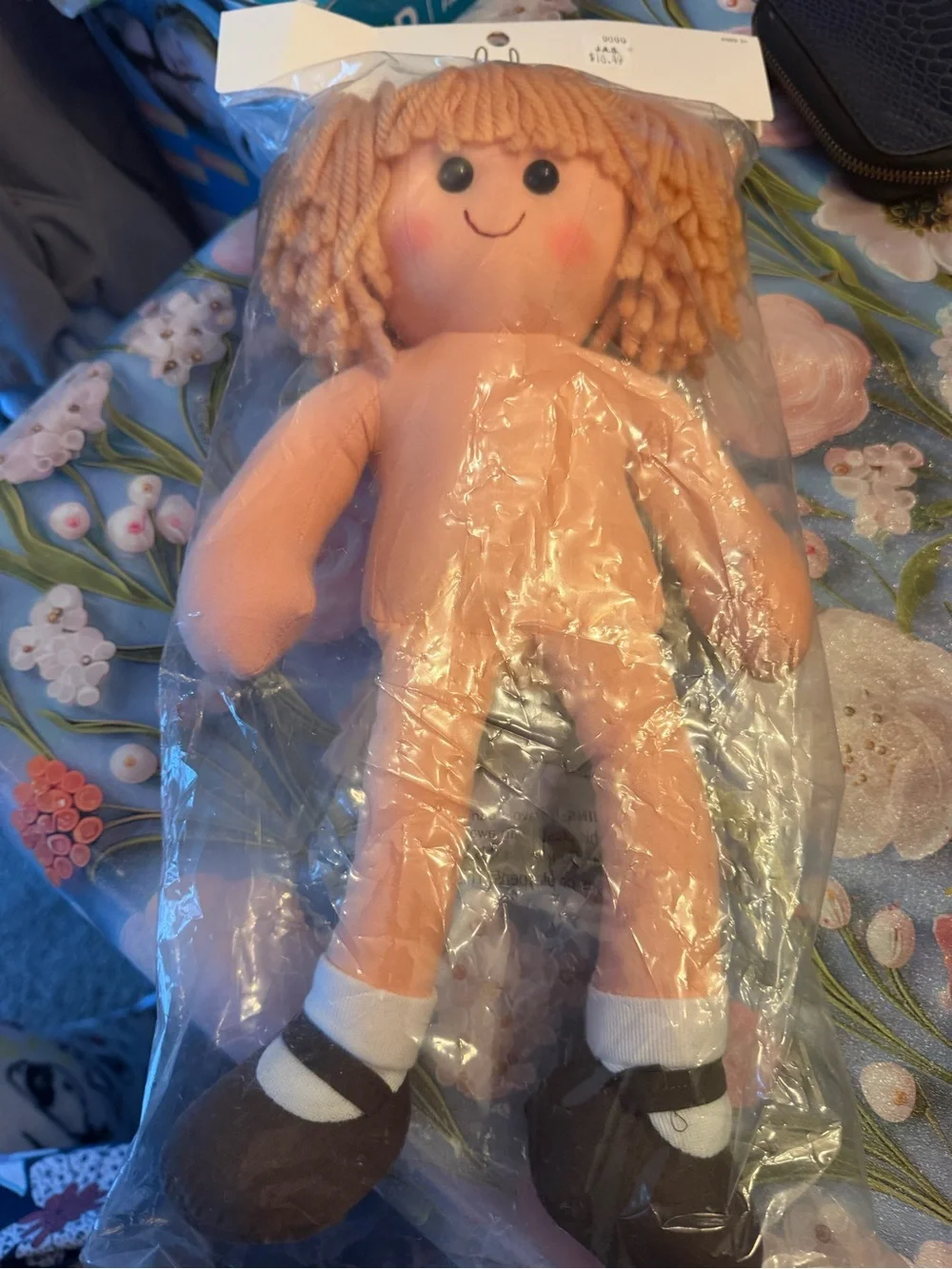 Parklane Fabric Doll Caucasian golden blonde hair 14 inch high new in package
